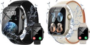 Parsonver Smart Watch, Alexa Bulit-in, GPS, Bluetooth Calling, 30M Waterproof Fitness Tracker, 2Pack