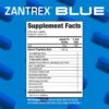 Zantrex Blue - Increase Energy, Boost Metabolism, Curb Cravings - 300MG Natural Caffeine - Yerba Mate, Damiana, and Guarana, 60 Count