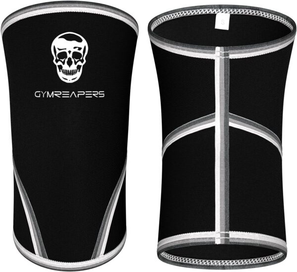 Elbow Sleeves (1 Pair) W/Wrist Wraps - Elbow Brace For Support & Compression for Powerlifting, Weightlifting, Bench & Tendonitis - 5mm Neoprene - For Men & Women