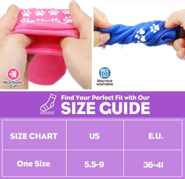 Grip Socks for Women Pilates Yoga Socks Non Slip Hospital Socks Ankle Slipper Socks 5/12 Pairs