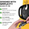 3DFitBud Simple Step Counter Walking 3D Pedometer from 3DActive with Clip & Lanyard - A420S