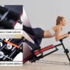 71hwphaci9L._AC_SL1500_.jpg KESHWELL Ab Workout Machine,Core Abs Exercise Equipment for Home Gym,Adjustable Sit Up Bench Strength Training Abdominal Cruncher,Foldable Core Workout Machine with Resistance Bands&LCD Display