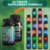Boysea.Shilajit and Sea Moss Bundle- 90 Count - Sea Moss 7000mg, Black Seed Oil 4000mg, Ashwagandha 2000mg, Ginger & Shilajit 9000mg, Rhodiola Rosea 1000mg, All in 1 Supplements (1 Pack)