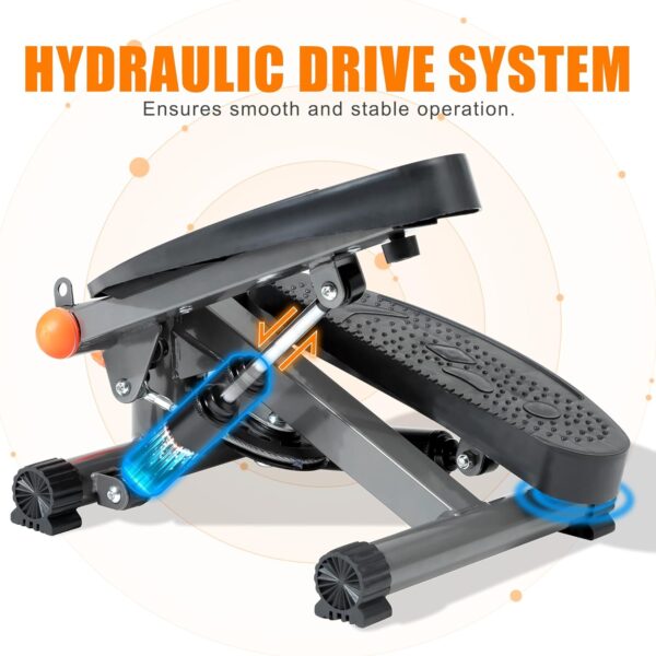 71i9kv7wPQL._AC_SL1500_.jpg Stepper for Exercise at Home Mini Stair Stepper with Resistance Bands Exercise Equipment for Home Stair Climber Stepper Machine for Home Gym Cardio Equipment for Full Body Workout