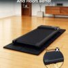 Treadmill Walking Pad Mat for Carpet Floors 71x32,1/4“Thick Treadmill Mat for Hardwood Floors,Mat for Under Treadmill/Exercise Bike on Carpet,Foldable Exercise Equipment Mat,Noise Shock Absorption