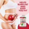 Keto ACV Gummies Advanced Weight Loss - ACV Keto Gummies for Weight Loss - Gummy Supplement for Women and Men - Cleanse - Detox - Apple Cider Vinegar - Kelly Clarkson - 60 Ct