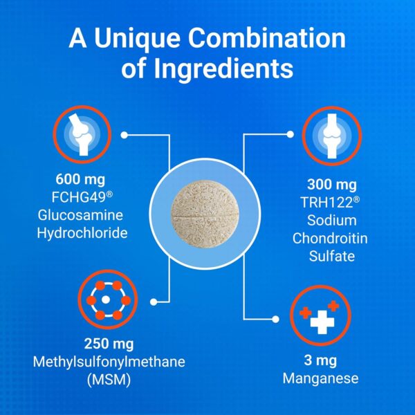 Nutramax Laboratories Cosequin Maximum Strength Joint Health Supplement for Dogs - With Glucosamine, Chondroitin, and MSM, 250 Chewable Tablets