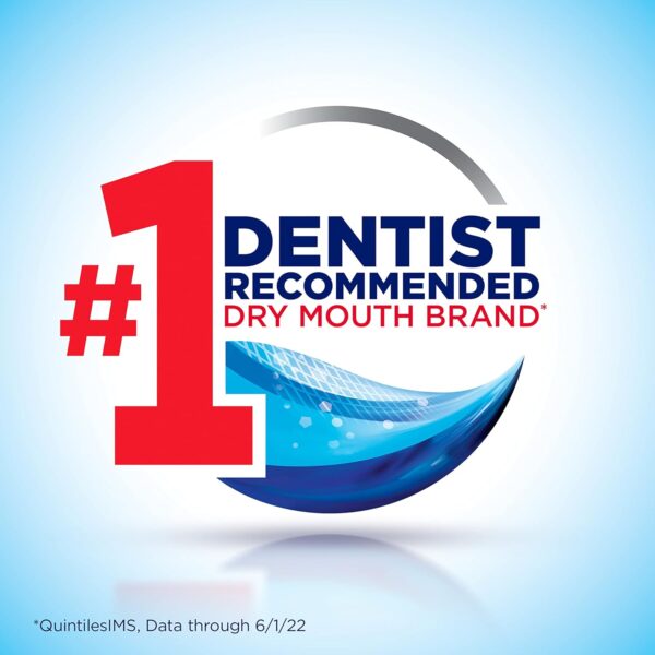 biotène Oral Rinse Mouthwash for Dry Mouth, Breath Freshener and Dry Mouth Treatment, Fresh Mint - 33.8 fl oz