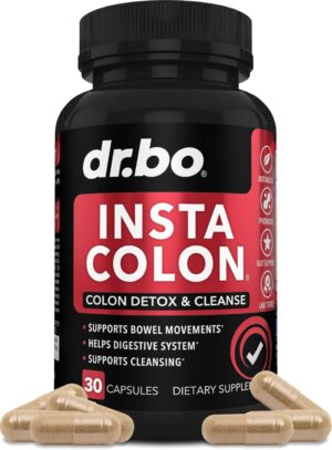 Colon Cleanser Detox for Weight Flush - 15 Day Colon Cleanse Pills Poop for Women Men - Fast Natural Laxative, Bowel Movement Supplements Intestinal Health Body Flush Stomach Bloating Gut Loss Support