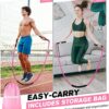 Jump Rope, Weighted Jump Rope for Women, Heavy Jump Ropes for Fitness, Adult Skipping Rope for Home Workout, Weight Loss, Shaping Body, Boxing, Strength Training, Total Body Exercise Equipment