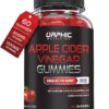 Apple Cider Vinegar Gummies - 1000mg - Formulated to Support Normal Energy Levels & Gut Health - Supports Digestion, Detox & Cleansing - ACV Gummies W/VIT B12, Beetroot (60 Gummies)
