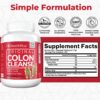 Health Plus Colon Cleanse Digestive Support | All Natural Daily Fiber for Toxin Elimination To Reduce Bloating | Supports Heart Health | 48 Ounces, 194 Servings