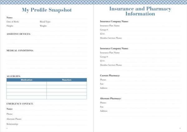 Personal Health Record Keeper and Logbook