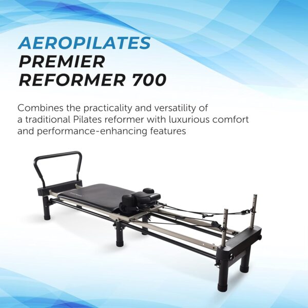 AeroPilates Reformer Home Workout Equipment, Pilates Machine w/Resistance