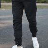 Men Joggers Chino Cargo Pants Hiking Outdoor Recreation Pants Twill Fitness Track Jogging Pants Casual Cotton Pants