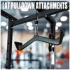 Ergonomic LAT Pull Down Bars, Back and Triceps Strength Training Equipment, (BT0013)