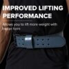 7mm Leather Weight Lifting Belt (IPF, USAPL, USPA, IPL USAW & IWF Approved) - 4" to 2” Tapered Premium Weightlifting Belt for Olympic Lifting, Powerlifting, Cross training, Gym, Workout & Weight Training - Weightlifting Belts for Men and Women