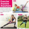 WALITO Resistance Bands for Legs and Butt, Fabric Exercise Loop Bands Yoga, Pilates, Rehab, Fitness and Home Workout, Strength Bands for Booty