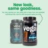Vega Premium Sport Protein Vanilla Protein Powder, Vegan, Non GMO, Gluten Free Plant Based Protein Powder Drink Mix, NSF Certified for Sport, 29.2 oz, Packaging may vary