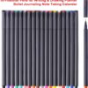 iBayam Journal Planner Pens Colored Pens, Office School Supplies, Fine Point Fineliner Drawing Art Markers for Bullet Journaling Scrapbooking Notebook Writing Note Taking Calendar Stationary, 18-Color