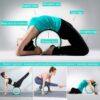 Yoga Wheel Set (11-in-1),Yoga Wheel Back Wheel for Back Pain, Yoga Blocks 2 Pack with Strap, Resistance Bands,Yoga Wheel Bag, Jump Rope, Perfect Yoga Accessory for Stretching and Improving Backbends
