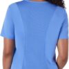Hanes Women's Scrubs Healthcare Top, Moisture-Wicking Stretch Scrub Shirts, Ribbed Back Panel