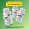 Youth & Tonic Diuretic Full Body Cleanse Detox Pills for Bloating, Puffiness and Swelling, System Flush for Colon, Kidney and Liver Detoxing, 30 Day Supply with Green Tea, Senna, Dandelion, Cranberry
