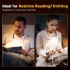 Neck Light Book Lovers Gifts Crochet Accessories Knitting Gifts for Mom Christmas Stocking Stuffers for Men Women Husband Wife Teens Readers White Elephant Gift Exchange Sewing Supplies Reading Light