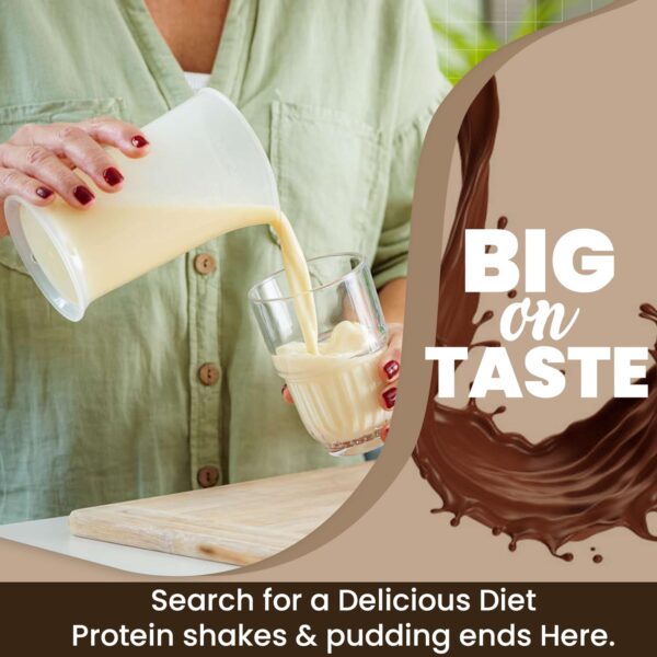 NutriWise - Shake & Pudding | Chocolate | High Protein Diet | Healthy Nutrition | Appetite Control for Weight Loss | Gluten Free - Low Carb - Low Sugar - Low Fat - 7/Box