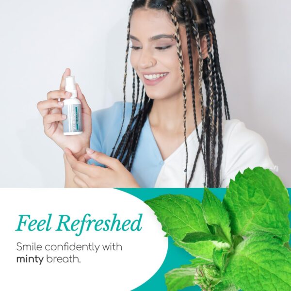 Smilesaver Retainer Cleaner Spray – Invisalign, Mouth Guard, and Denture Cleaner – Quick Oral Care for Aligner & Retainer Hygiene – Natural, Portable & Minty Fresh Oral Care Products (2oz)