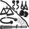 Cable Machine for Home Gym, Triceps Press Down Cable Machine attachments, LAT Pull Down attachments, Triceps Pull Down attachments, Fitness Equipment Cable Accessories.