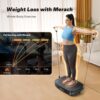71jywH-9vvL._AC_SL1500_.jpg MERACH Vibration Plate Exercise Machine, Vibration Plate for Lymphatic Drainage, Vibrating Plate Exercise Machine for Women Men, Workout Equipment for Home