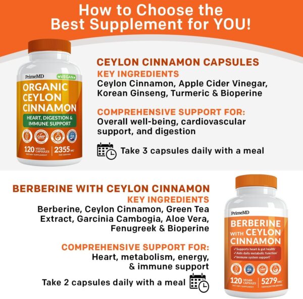 21-in-1 Berberine Supplement with Ceylon Cinnamon - Berberine 1500mg with Chromium, Bitter Melon and Green Tea Extract - Dihydroberberine Supplement for Energy & Metabolism Support, 5279 mg, 120 count