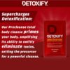 Detoxify Pre Cleanse One Day Detox Capsules with Milk Thistle and Dandelion - Total Body Cleanse for Women and Men