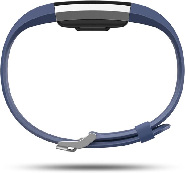 Fitbit Charge 2 Heart Rate + Fitness Wristband, Blue, Large (US Version), 1 Count