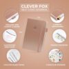 Clever Fox Self-Love Journal – Guided Self-Discovery Log for Self-Care, Reflection & Self-Help, Mental Health, Gratitude & Mindfulness (Rose Gold)