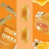 Manuka Doctor Cough Drops, Manuka Middles, 4.7 oz Throat Lozenges Infused with Raw Manuka Honey, Vitamin C & Ginger for Immune Support, Helps Soothe Sore Throat