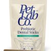 PetLab Co. Dental Sticks – Dog Dental Chews -Target Plaque & Tartar Build-Up at The Source - Designed to Maintain Your Dog’s Oral Health, Keep Breath Fresh and Provide Digestive Help (6 Sticks)