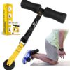 Nordic Hamstring Curl Strap, Nordic Curl Strap Holds 420 Pounds Great for Hamstring Curls, Sit-ups, Spanish Squats, Ab Workout, 5 Second Setup Nordic Curl Strap Home Fitness Equipment