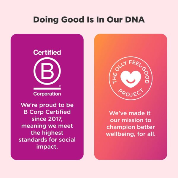 OLLY Glowing Skin Collagen Gummy, Hydrated, Youthful Skin, Hyaluronic Acid, Sea Buckthorn, Chewable Supplement, Berry, 25 Day Supply - 50 Count