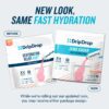DripDrop Hydration - Zero Sugar Watermelon - Electrolyte Drink Mix Single Serve Powder Packets | Non-GMO, Gluten Free, Vegan | 32 Sticks