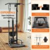 Compact Home Gym, Foldable Rowing Machines for Home Gym, Full Body Strength Training with Pull Up Station, Power Rack, LAT Pulldown Machine, Cable Machine for Home Workout