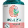 NEURIVA Original Decaffeinated Clinically Tested Nootropic Brain Supplement for Memory, Focus & Concentration, NeuroFactor & Phosphatidylserine, 28ct Capsules