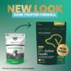 VetriScience Senior 27+ Active Health Chews, Canine Plus Daily Multivitamin for Senior Dogs, Vitamins, Minerals & Antioxidants, Health & Wellness Support, Veggie, 60 Count
