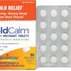 Boiron ColdCalm Tablets for Relief of Common Cold Symptoms Such as Sneezing, Runny Nose, Sore Throat, and Nasal Congestion - Non-Drowsy - 60 Count