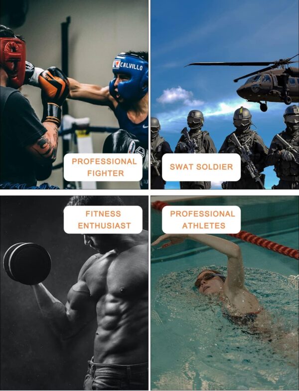 Fitarc 8/12 Pounds Burn Machine, Grip Strength Trainer, Arm Workout Equipment for Men and Women, Multifunctional Hand and Forearm Trainer, Arm and Shoulder Strength Training for Home and Gym Workouts