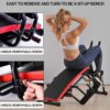 71m4HisIaqL._AC_SL1500_.jpg KESHWELL Ab Workout Machine,Core Abs Exercise Equipment for Home Gym,Adjustable Sit Up Bench Strength Training Abdominal Cruncher,Foldable Core Workout Machine with Resistance Bands&LCD Display
