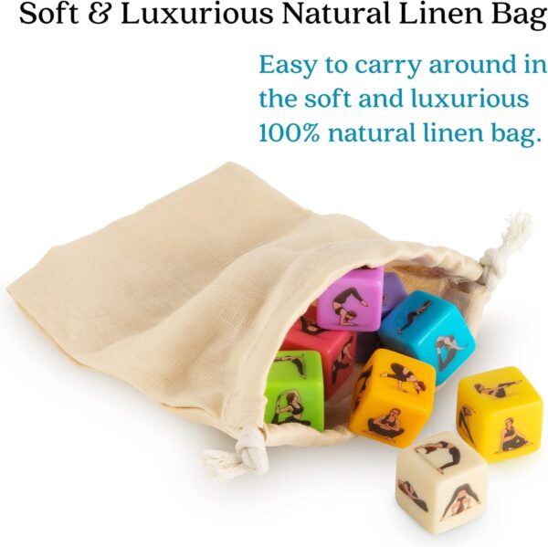 Yoga Dice – One of The Unique Yoga Gifts for Women or Any Yoga Lover – Yoga Accessories for Teachers and Yogis – Yoga Gift Idea for Instructors