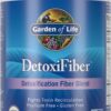 Garden of Life Organic Unflavored Fiber Powder Detox Blend with Chia, Alfalfa & Barley for Herbal Cleanse, Gut Health Support - Detoxifiber - Non-GMO, Gluten-Free, Psyllium Free, Vegan, 30 Servings