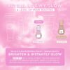 Glow Recipe Watermelon Niacinamide Dew Drops, Travel Size - Brightening, Plumping Hydrating Face Serum, Makeup Primer + Liquid Highlighter with Hyaluronic Acid - Dewy & Glowing Korean Skin Care (15ml)